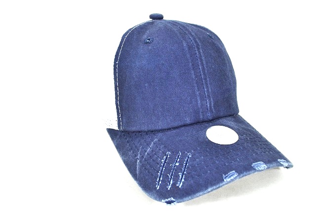 TS-8 3scratchs vintage mesh back navy/white